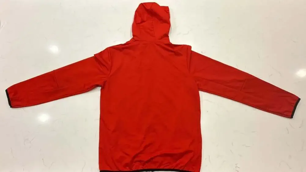 Nike Tech Fleece Full Zip Hoodie Size L Red